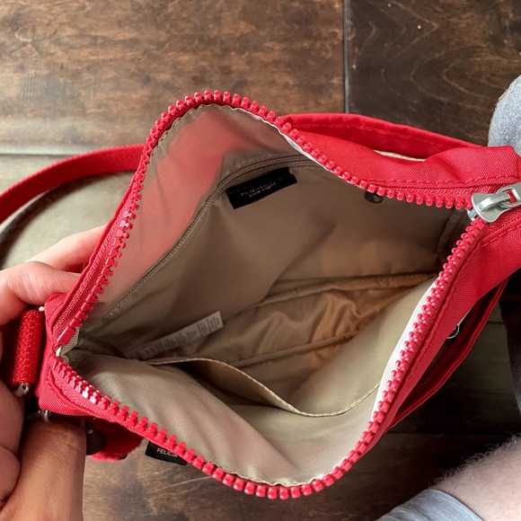 Kipling Sebastian Crossbody Bag in Signature Red Nylon OS - Picture 12 of 16